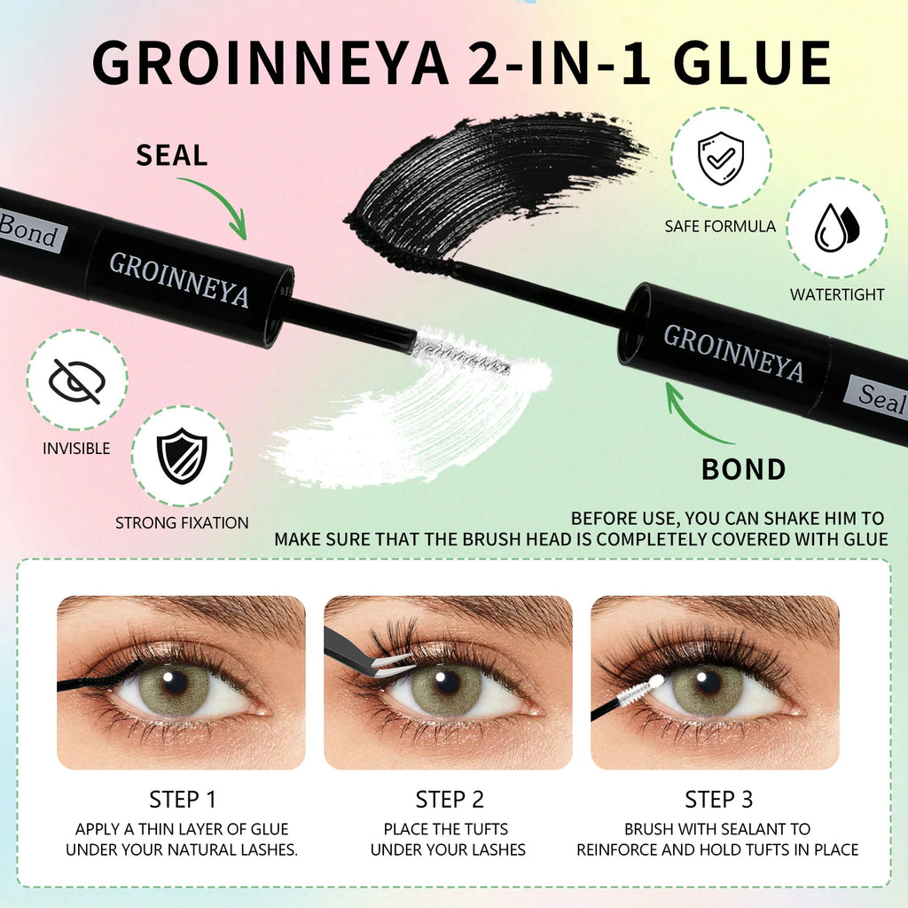 Wispy Cat Eye DIY Lash Clusters