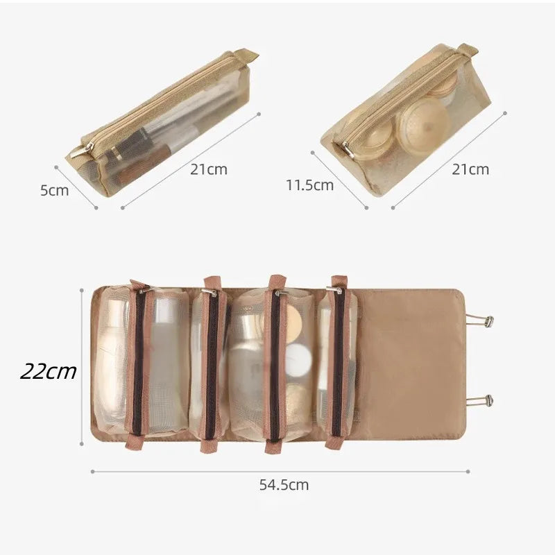Detachable Travel Cosmetic Bag