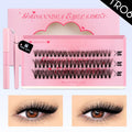 Wispy Cat Eye DIY Lash Clusters