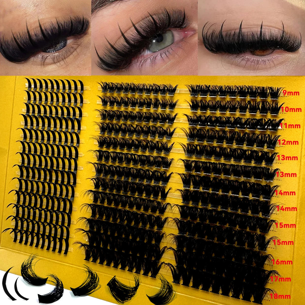Volume DIY Lash Clusters
